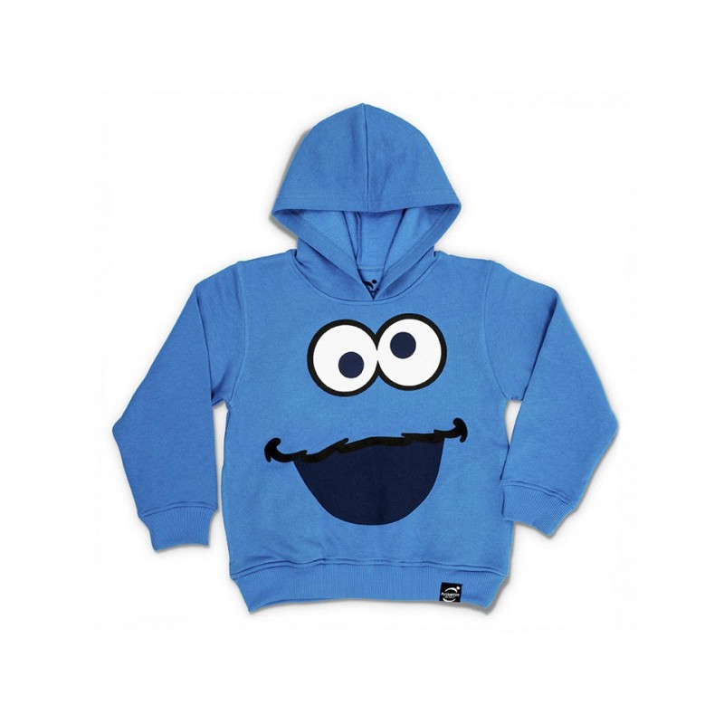 cookie monster zip up hoodie