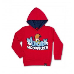  Woody Woodpecker Officially Licensed HAHAHA Hoodie (Red), Small  : Clothing, Shoes & Jewelry